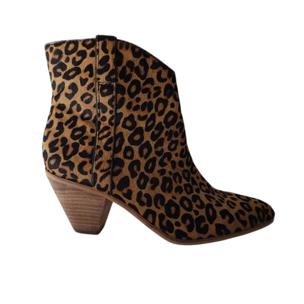 Frye & Co. Leopard Print Ankle Boots